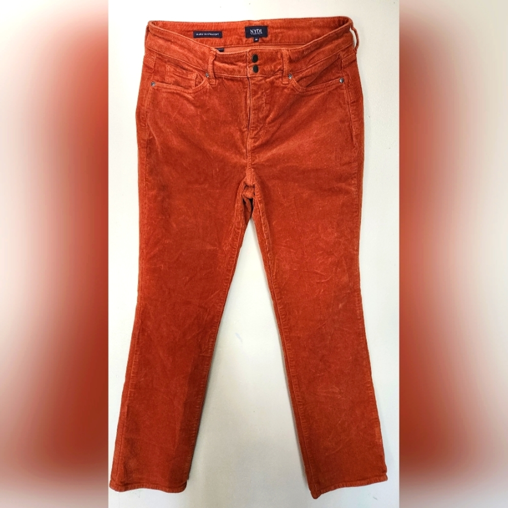 NYJD Marylin straight corduroy pants